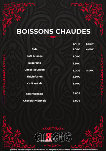 Les Boissons chaudes