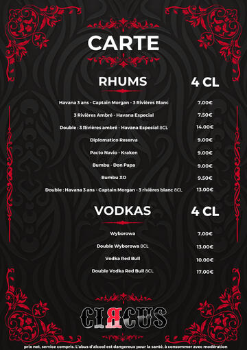 Rhums / Vodkas